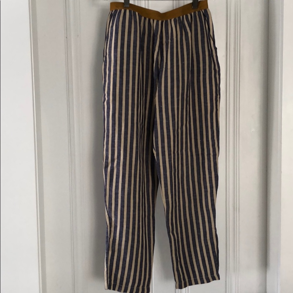 Sita Murt Striped Linen Trousers